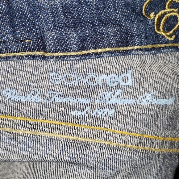 💯ECKO RED DENIM CAPRIS - Picture 8 of 8